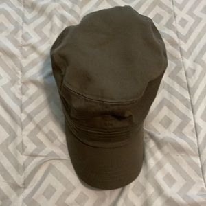 y2k army green low bill hat